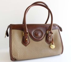 画像1: DOONEY&BOURKE ツートン レザー ハンドバッグ (1)