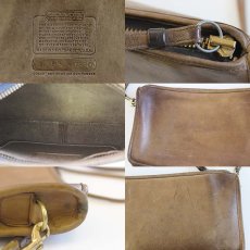 画像3: 70s USA製 COACH オールド コーチ レザーショルダーバッグ 薄茶★0330 (3)