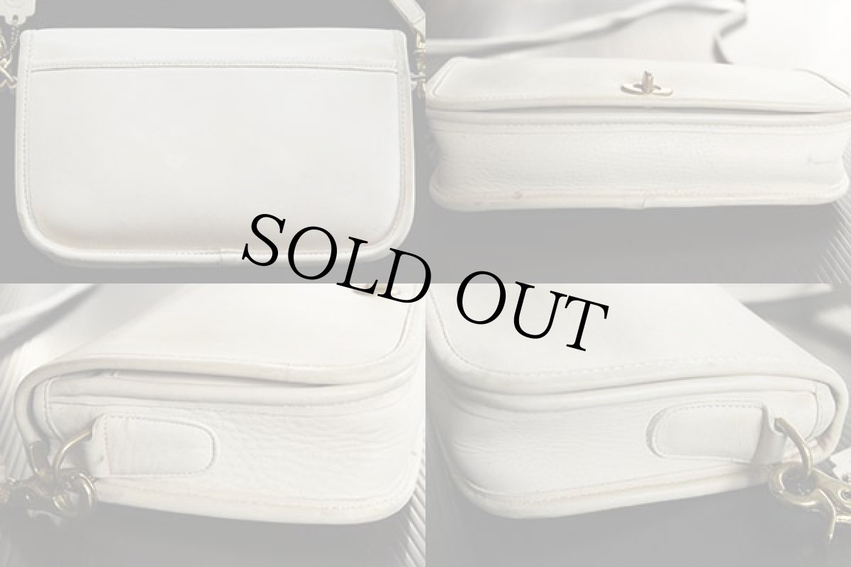 画像2: USA製COACHオールド コーチ レザー ショルダーバッグ★2807 (2)