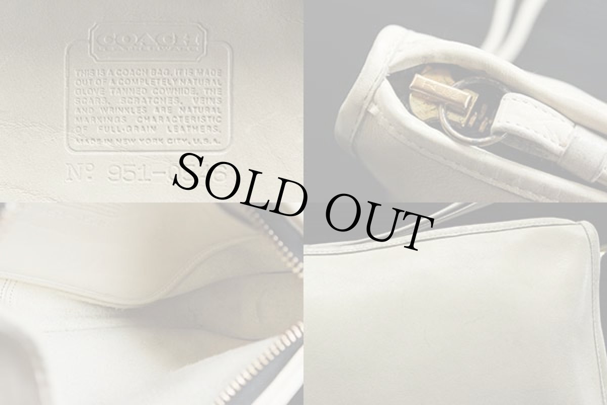 画像3:  70s USA製 COACH オールド コーチ レザー ショルダーバッグ★0546 (3)