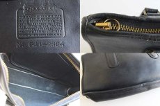 画像3: 70s USA製 COACH オールド コーチ レザー ハンドバッグ 紺★2604 (3)