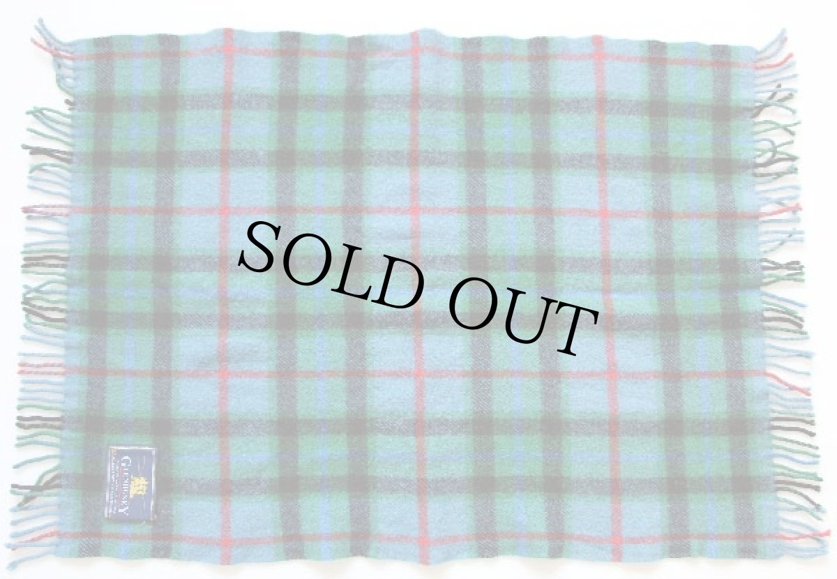 画像2: 英国製 GLENHUSKY チェック ウール ブランケット (2)