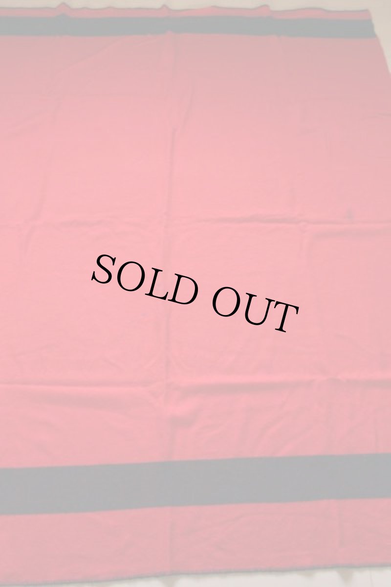 画像2: USA製 Faribo ウール ブランケット 赤 (2)