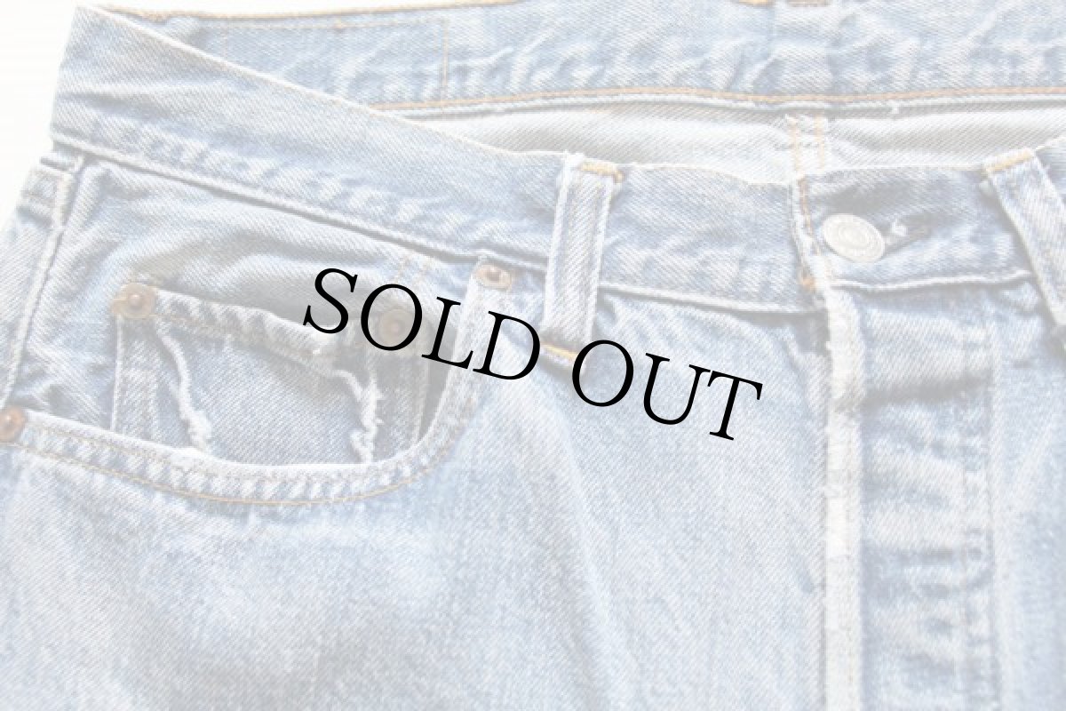 画像5: 70s USA製 Levi'sリーバイス 501 シングル 66前期 デニムパンツ w33 (5)