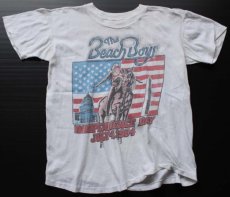 画像1: 80s The Beach Boysビーチボーイズ コットン バンドTシャツ M (1)