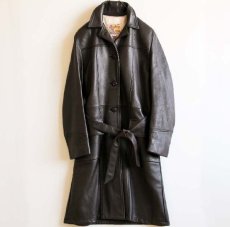 画像1:  USA製 Deer Wear ディアスキン レザーコート 10/34 (1)