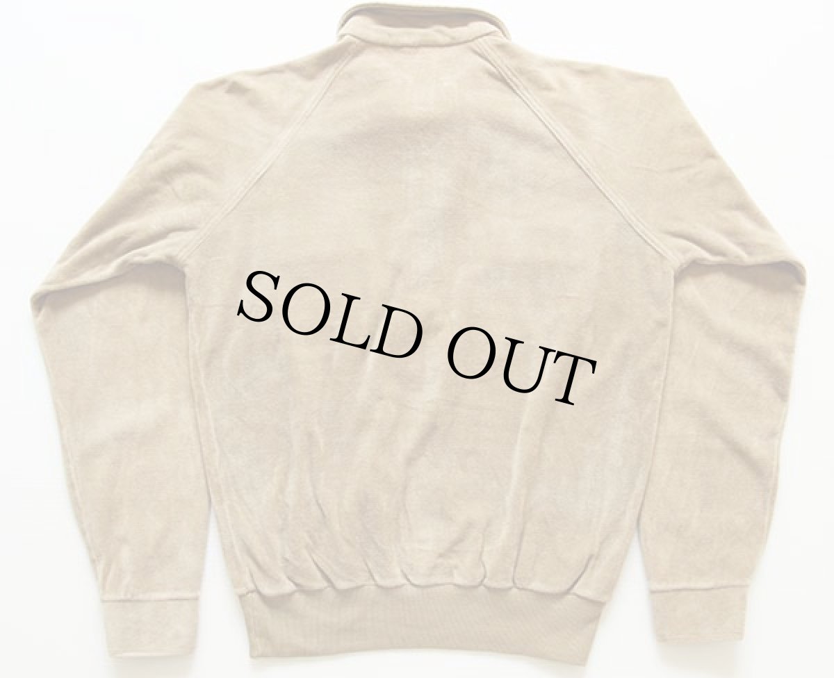 画像2: 80s Levi'sリーバイス プルオーバー ベロアシャツ 薄茶 M (2)