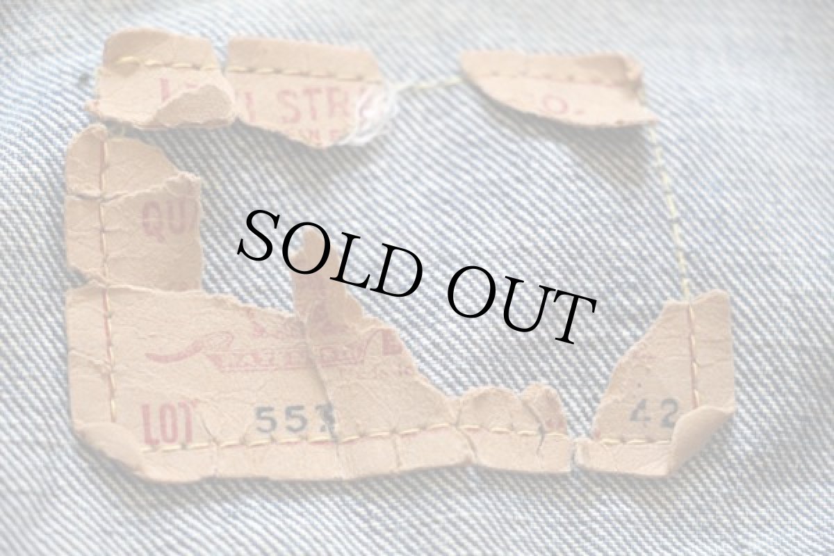 画像4: 60s USA製 LEVI'Sリーバイス 557 デニムジャケット 42★3rd サード (4)