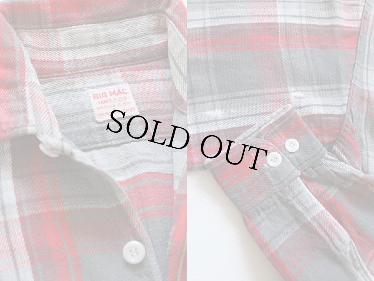 画像3: 60s Penneys BIGMACビッグマック チェック コットン フランネルシャツ M (3)