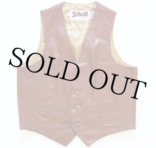 USA製!! RANCHER by SCHOTT ショット スウェード ベスト レザー