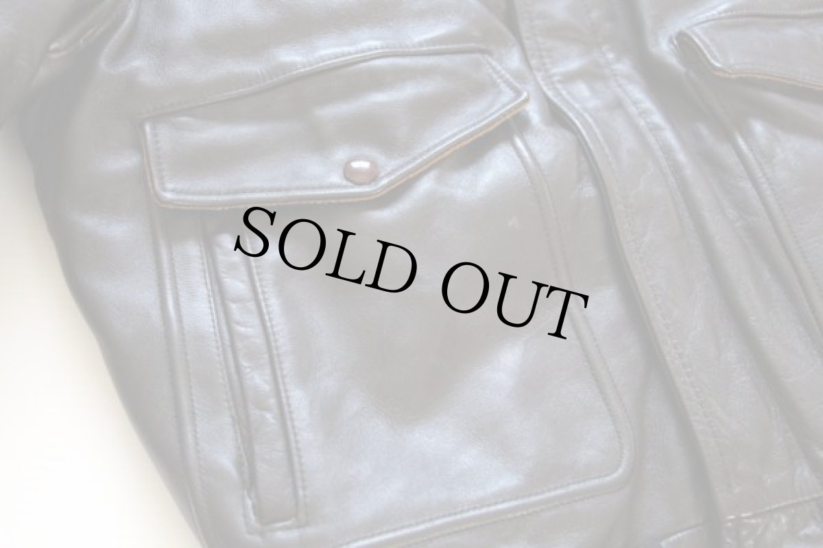 画像7: 70s Schottショット A-2タイプ フライト レザージャケット 40 (7)