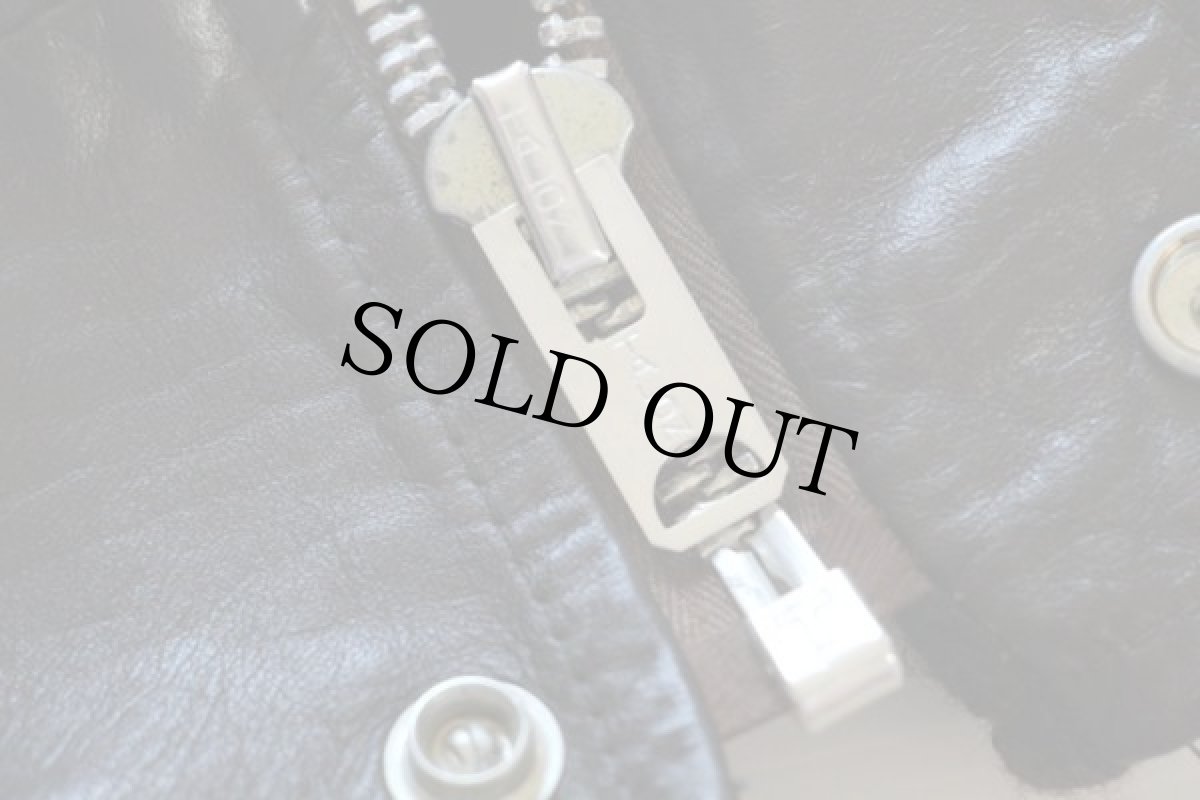 画像6: 70s Schottショット A-2タイプ フライト レザージャケット 40 (6)