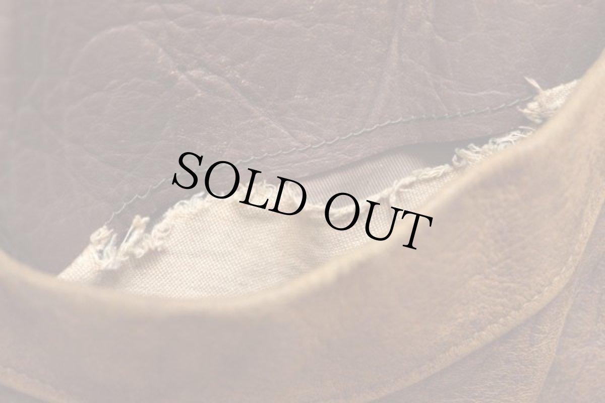 画像9: 40's CHEVAL HIDE レザー スポーツジャケット 46 (9)