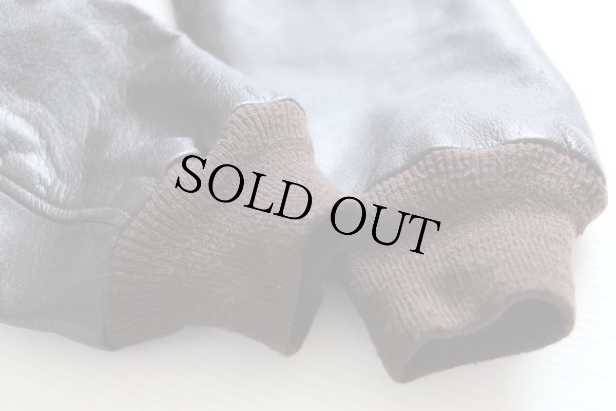 画像6: 90s USA製 AVIREXアヴィレックス A-2 フライト レザージャケット 44R (6)