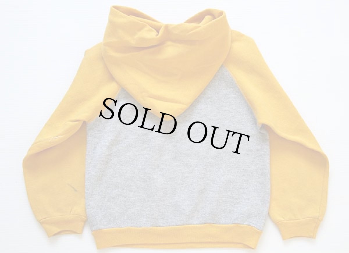 画像2: 70s NFL MINNESOTA VIKINGS 染み込みプリント ツートン スウェットパーカー キッズ (2)