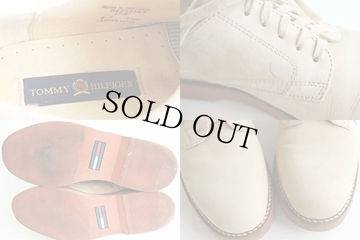 画像3: ポルトガル製 TOMMY HILFIGERトミーヒルフィガー ヌバック レザーシューズ★革靴 (3)