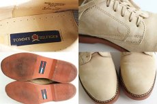 画像3: ポルトガル製 TOMMY HILFIGERトミーヒルフィガー ヌバック レザーシューズ★革靴 (3)
