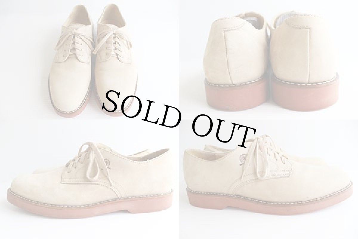 画像2: ポルトガル製 TOMMY HILFIGERトミーヒルフィガー ヌバック レザーシューズ★革靴 (2)