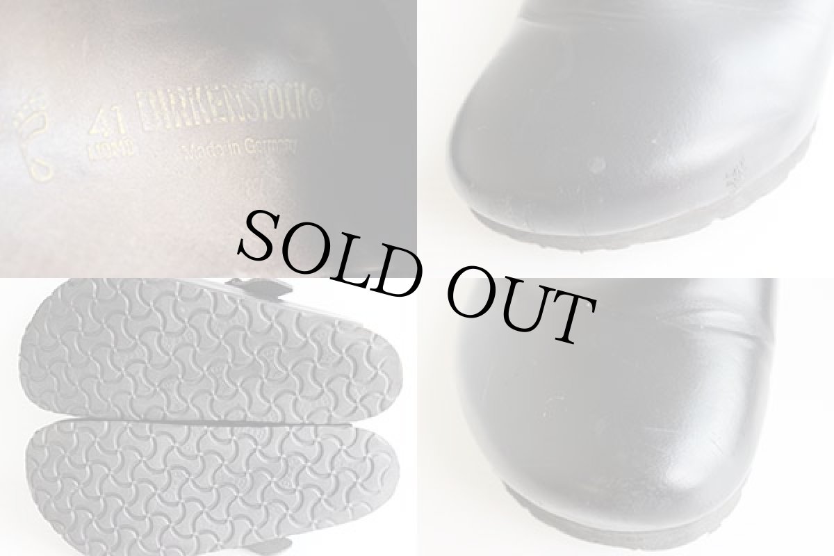 画像3: ドイツ製 ビルケンシュトック ボストン レザー 黒 41/26.5 (3)