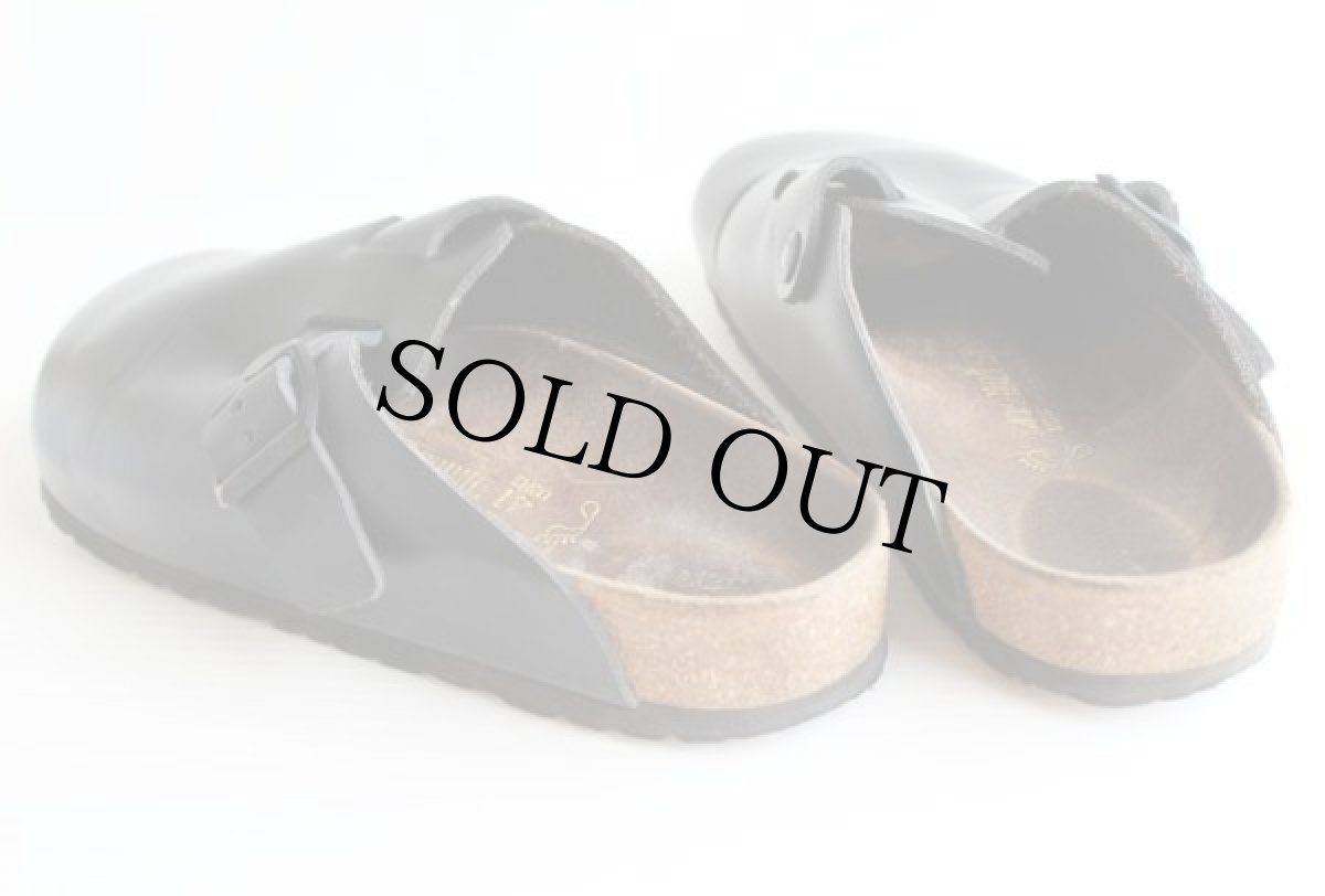 画像2: ドイツ製 ビルケンシュトック ボストン レザー 黒 41/26.5 (2)