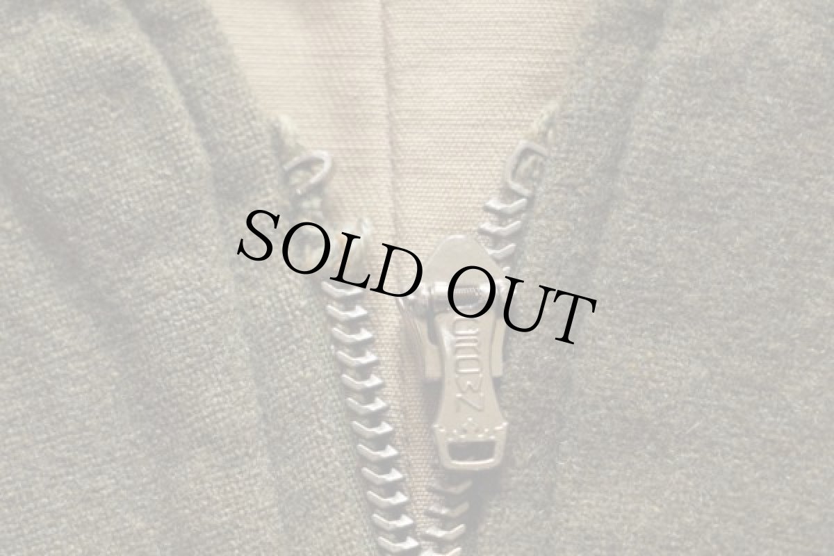 画像4: 40's ミリタリー ウールベスト (4)