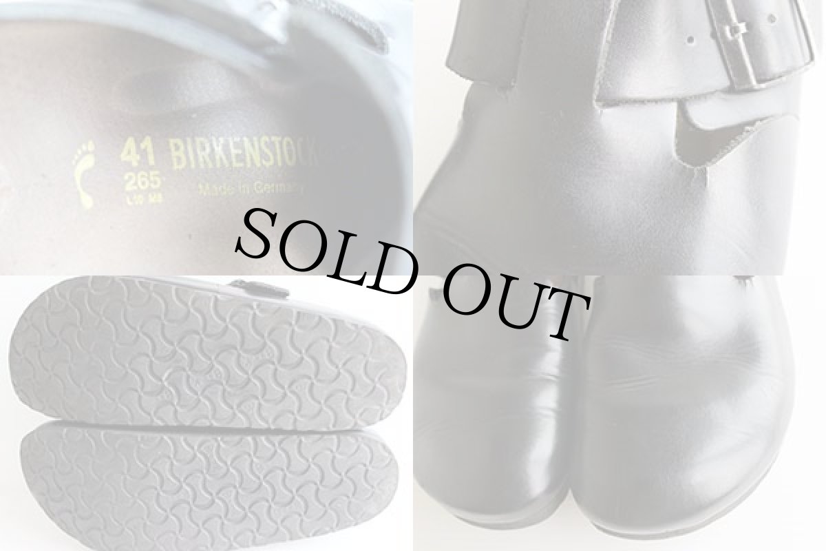 画像3: ドイツ製ビルケンシュトック ロンドン レザー 黒 41/26.5 (3)