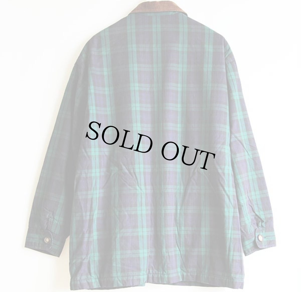 画像2: 90s GAPギャップ タータンチェック ハンティングジャケット (2)