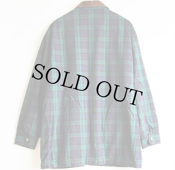 90s GAPギャップ タータンチェック ハンティングジャケット