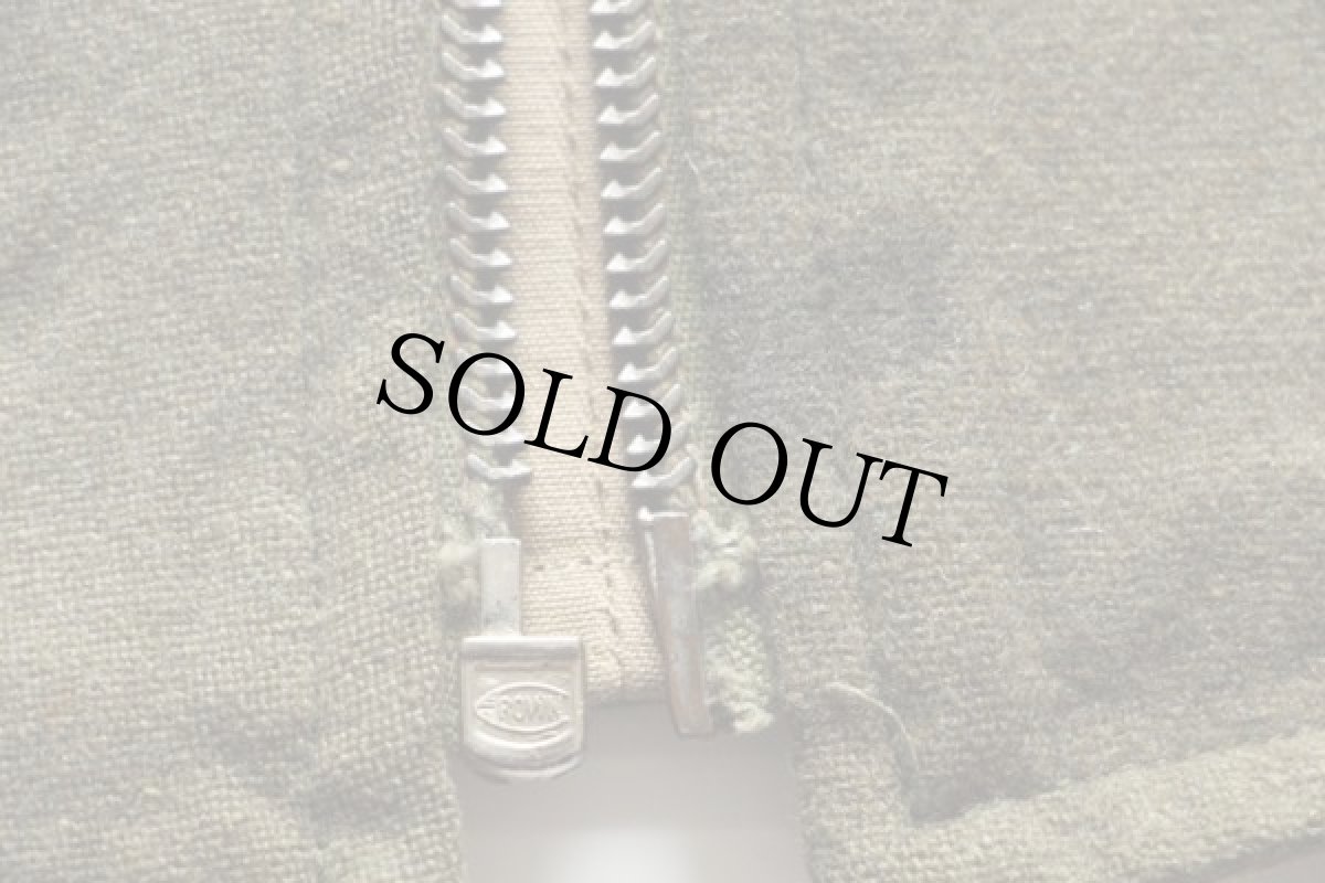 画像6: 40's ミリタリー ウールベスト (6)