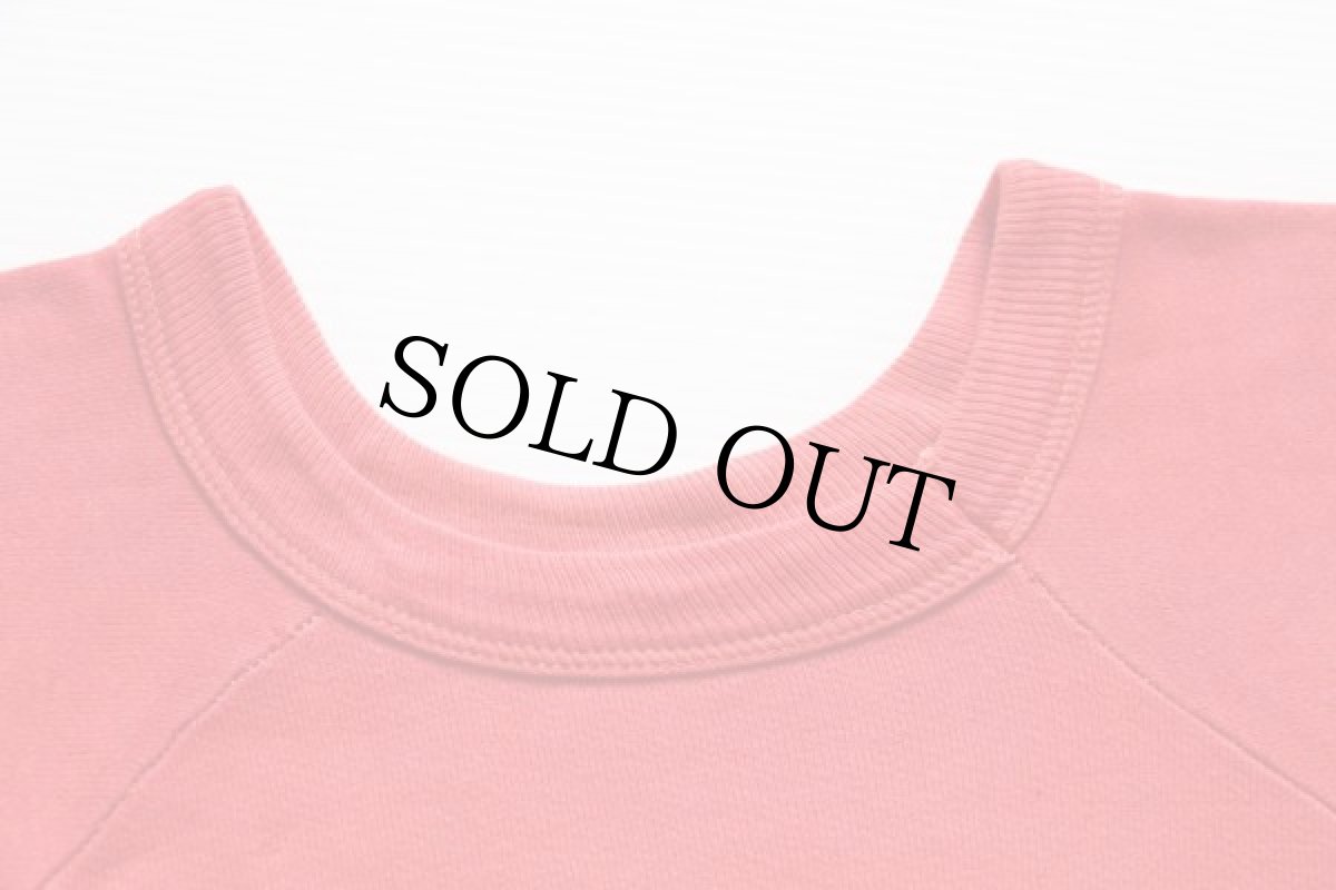 画像3: 60s UNKNOWN 無地 コットン スウェット 赤 (3)