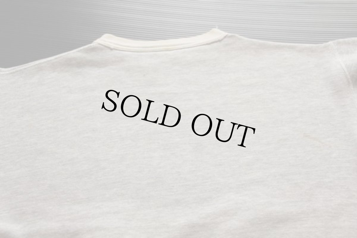 画像5: 50s USA製 RUSSELLラッセル 無地 ツートン 前V コットン スウェット M (5)