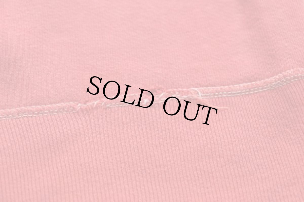 画像6: 60s UNKNOWN 無地 コットン スウェット 赤 (6)