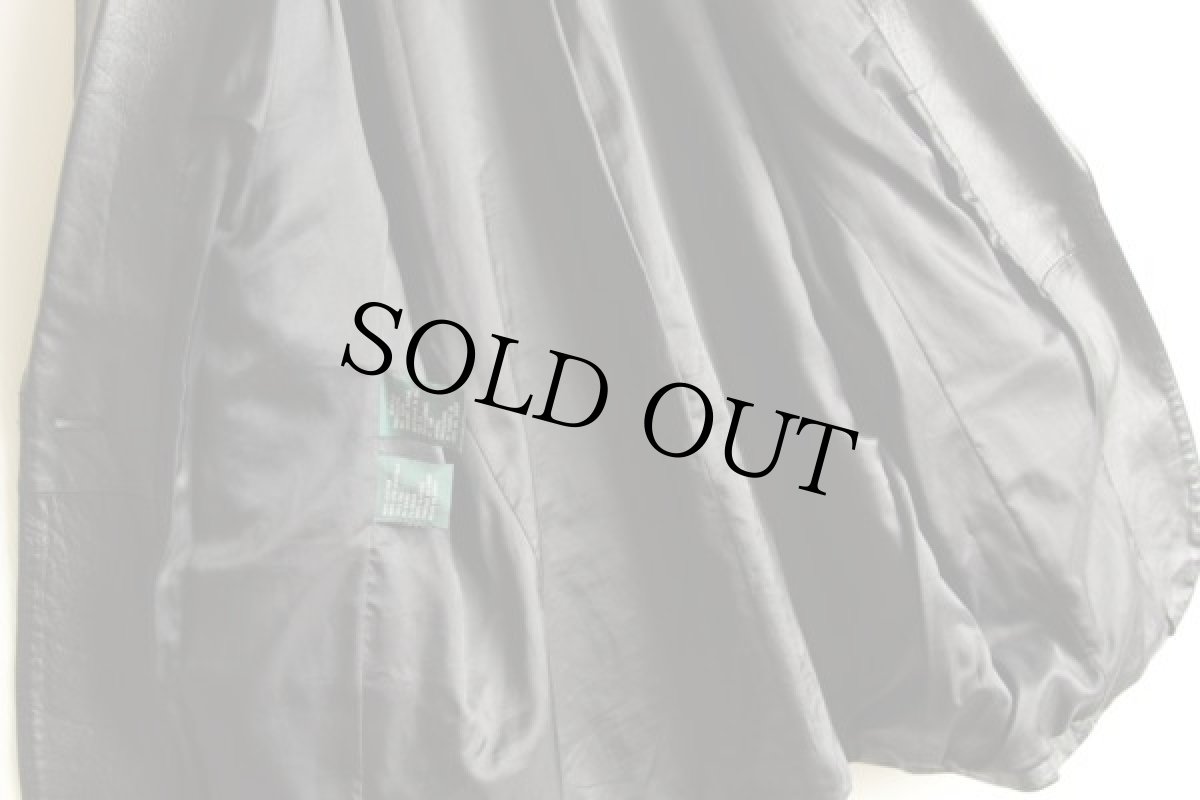 画像5: LAUREN ラルフローレン レザージャケット 黒 6 (5)