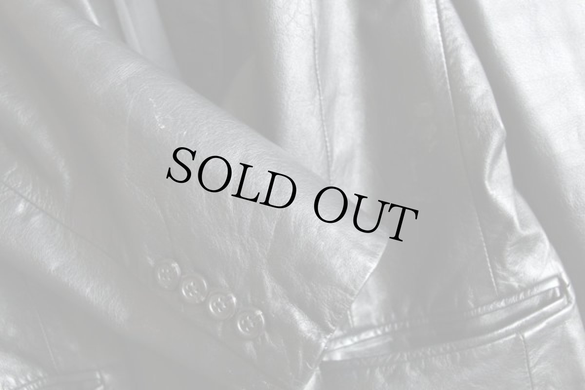 画像6: LAUREN ラルフローレン レザージャケット 黒 6 (6)