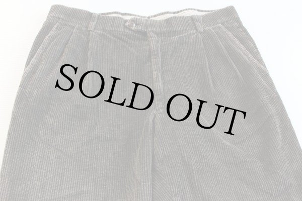 専用 Aquascutum コーデュロイ パンツ ブラウン ツータック 85 Aquascutumアクアスキュータム スラックス 太畝 コーデュロイパンツ