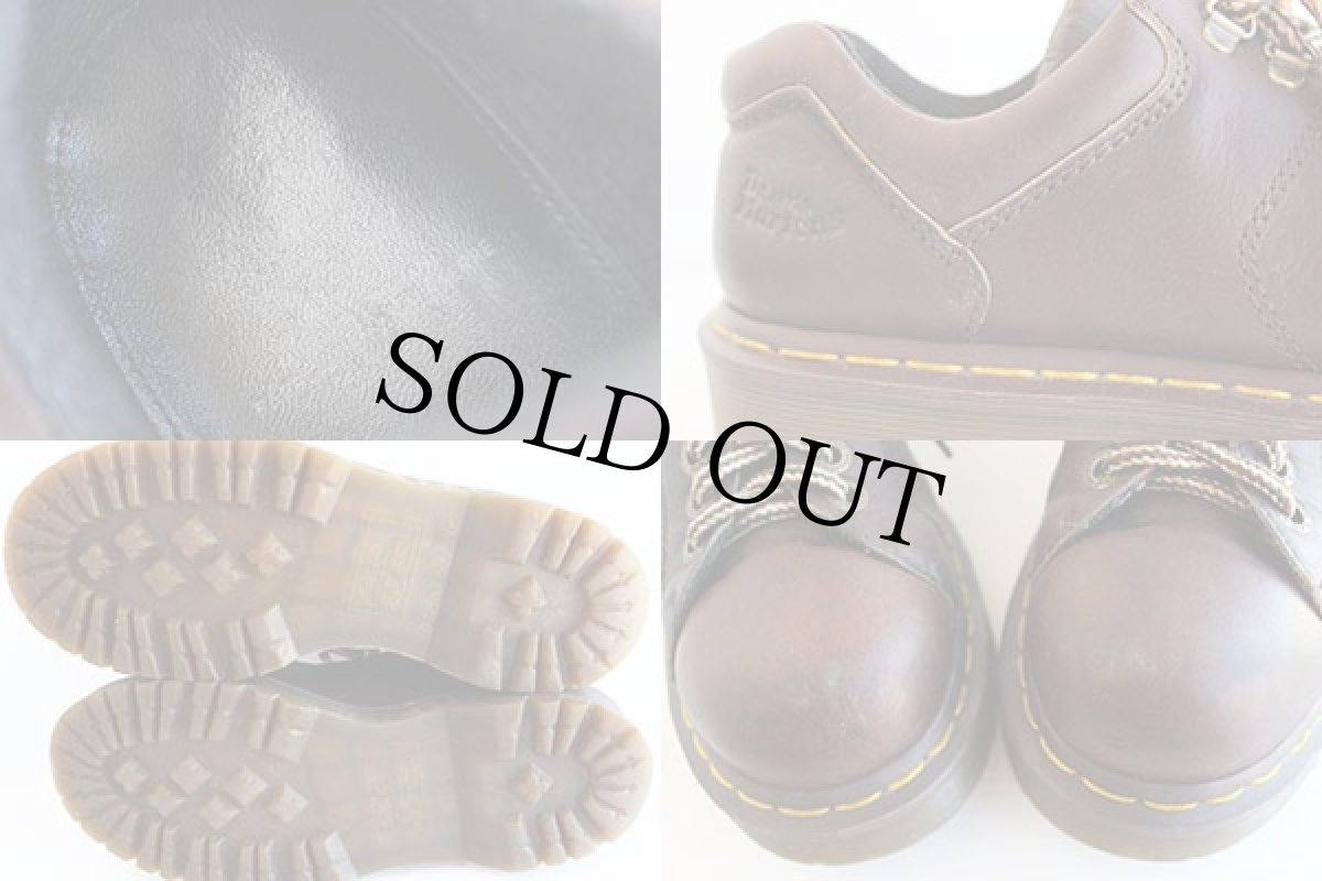 画像3: 英国製 DR.MARTENSドクターマーチン モンキーブーツ ローカット 焦げ茶 UK7 (3)