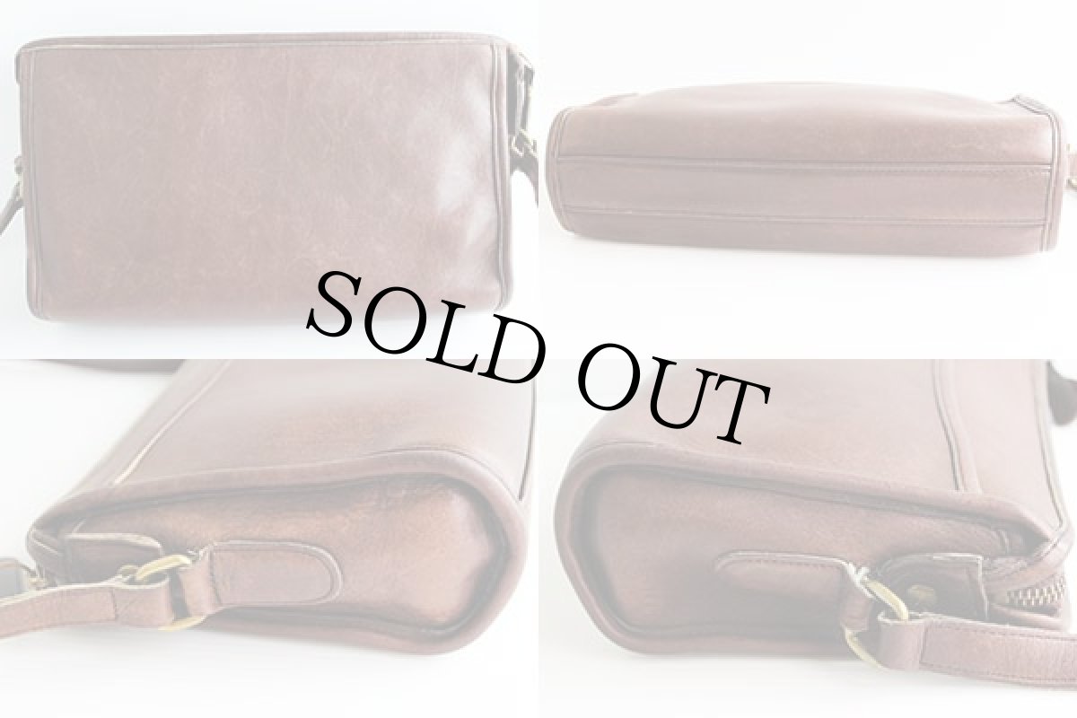 画像2: USA製 COACH オールド コーチ レザーショルダーバッグ★9944 (2)