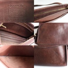 画像3: USA製 COACH オールド コーチ レザーショルダーバッグ★9944 (3)