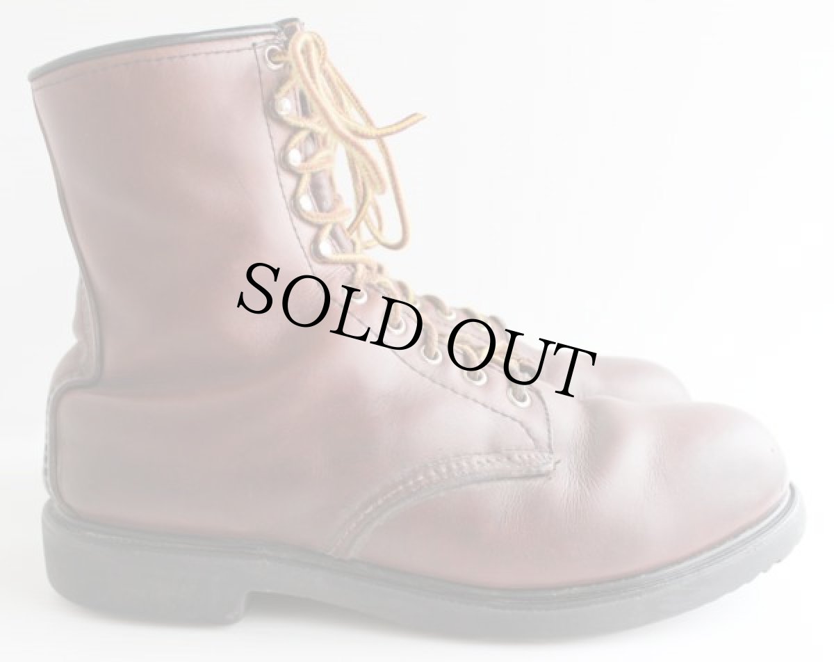 画像5: 90s USA製 REDWINGレッドウイング PT91 スチールトゥ シンサレートライナー ワークブーツ 赤茶 10D (5)