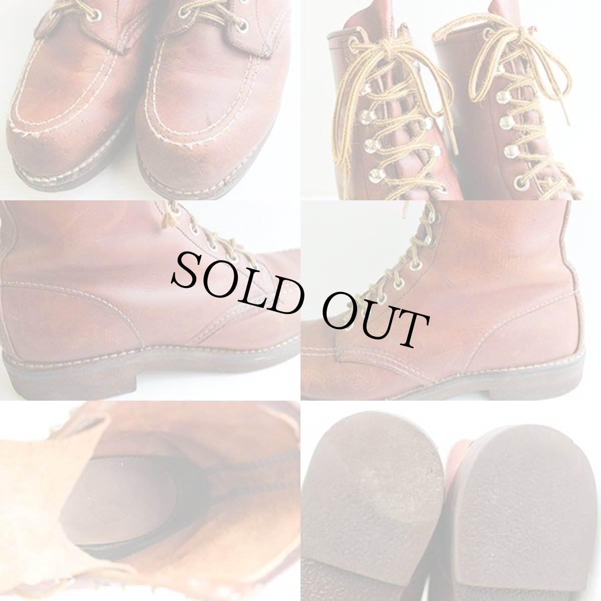 画像5: 80s USA製 REDWINGレッドウイング 214 ワークブーツ (5)