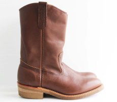 画像3: デッドストック★USA製 REDWINGレッドウイング 1155 ペコスブーツ 焦げ茶 8 (3)