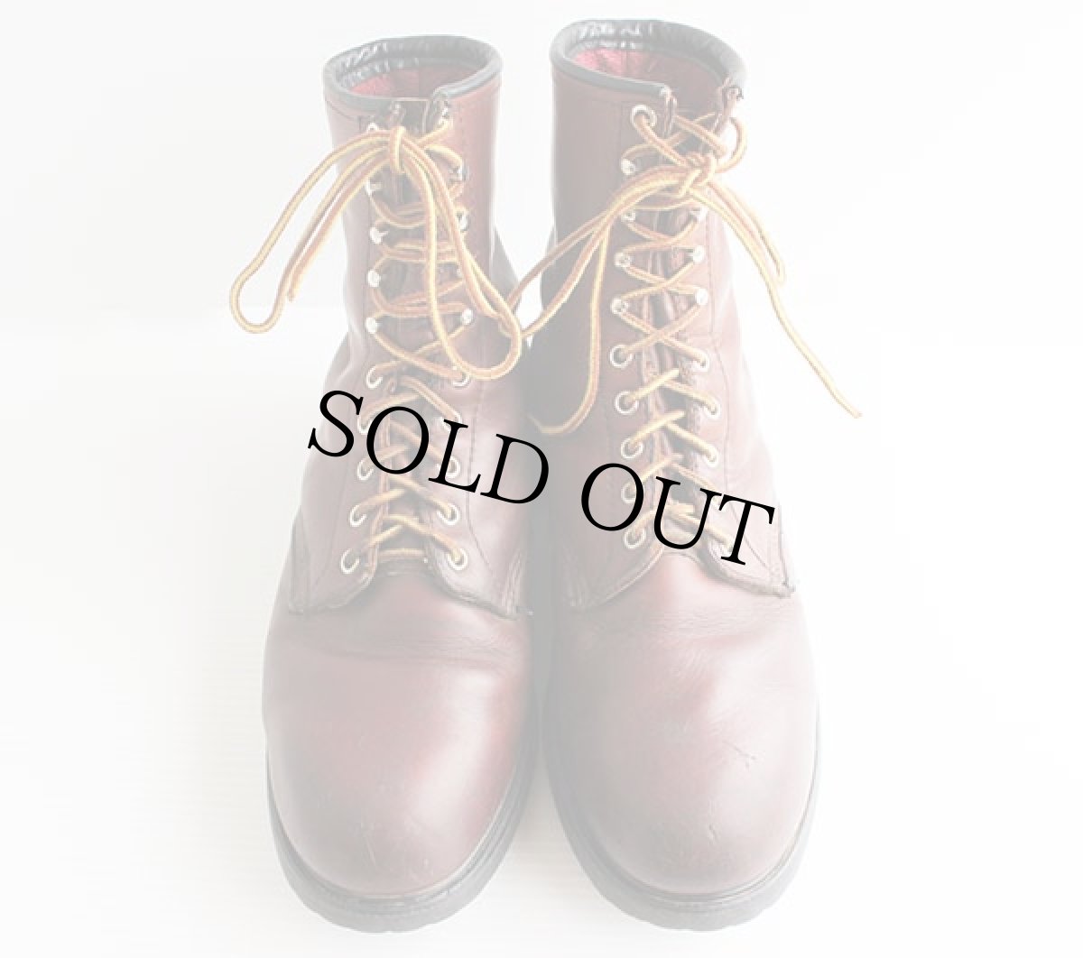 画像2: 90s USA製 REDWINGレッドウイング PT91 スチールトゥ シンサレートライナー ワークブーツ 赤茶 10D (2)