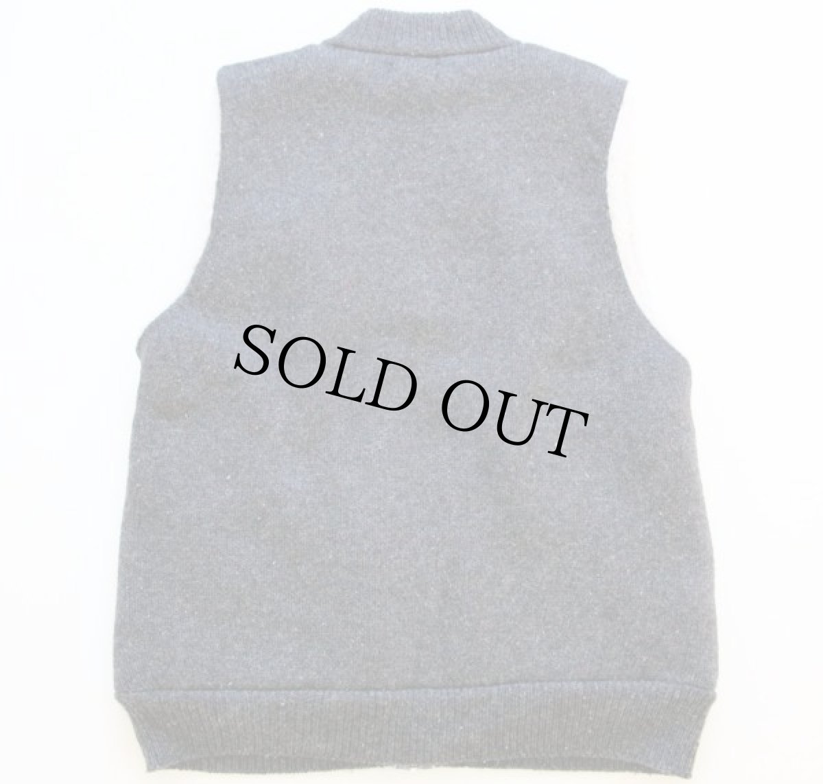 画像2: 90s USA製 Winona Knits ボアライナー ウールニット ベスト M (2)