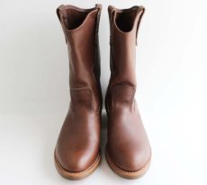 画像4: デッドストック★USA製 REDWINGレッドウイング 1155 ペコスブーツ 焦げ茶 8 (4)