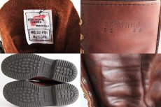 画像6: 90s USA製 REDWINGレッドウイング PT91 スチールトゥ シンサレートライナー ワークブーツ 赤茶 10D (6)