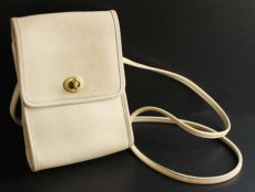 画像1: USA製COACH オールド コーチ レザーショルダーバッグ★217 (1)