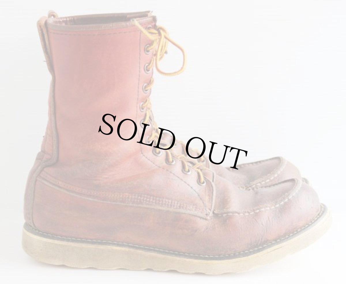 画像5: 90s REDWINGレッドウイング 877 半円犬タグ アイリッシュセッター ブーツ 赤茶 10.5D (5)