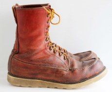 画像5: 90s REDWINGレッドウイング 877 半円犬タグ アイリッシュセッター ブーツ 赤茶 10.5D (5)