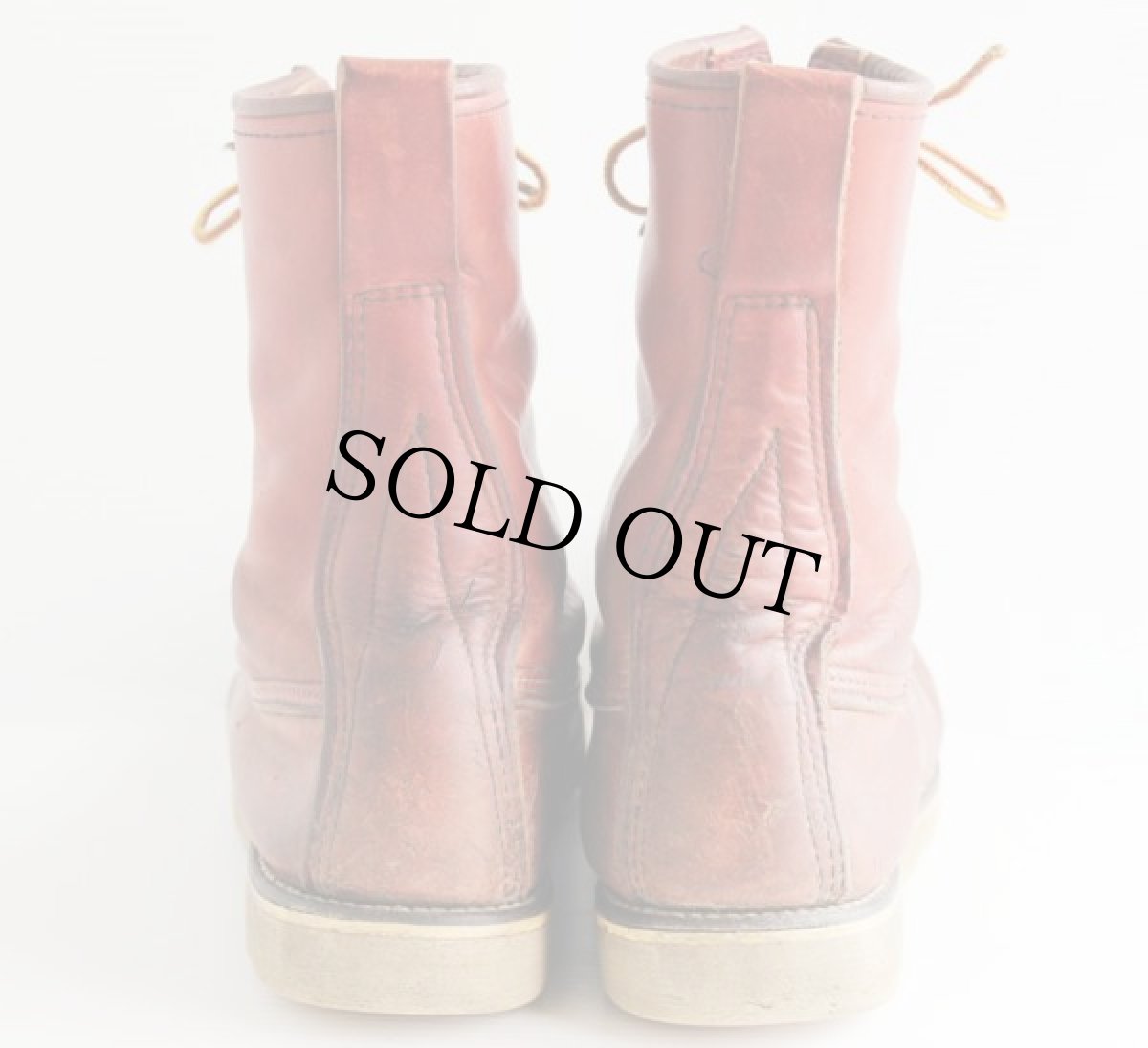 画像3: 90s REDWINGレッドウイング 877 半円犬タグ アイリッシュセッター ブーツ 赤茶 10.5D (3)