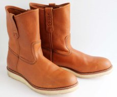 画像1: USA製 REDWINGレッドウイング 866 アイリッシュセッター ペコスブーツ 茶 9D (1)